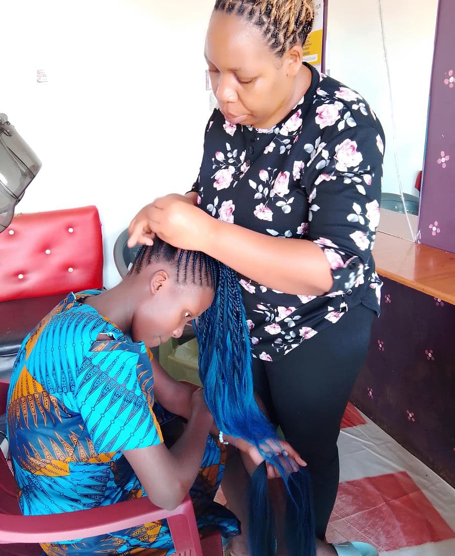 Portrait accompanying the story: Joyce: The Hairdresser Building a Bitcoin Economy in Nairobi
