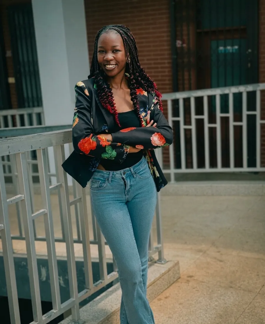 Portrait accompanying the story: Ropafadzo: The law student who stopped being afraid